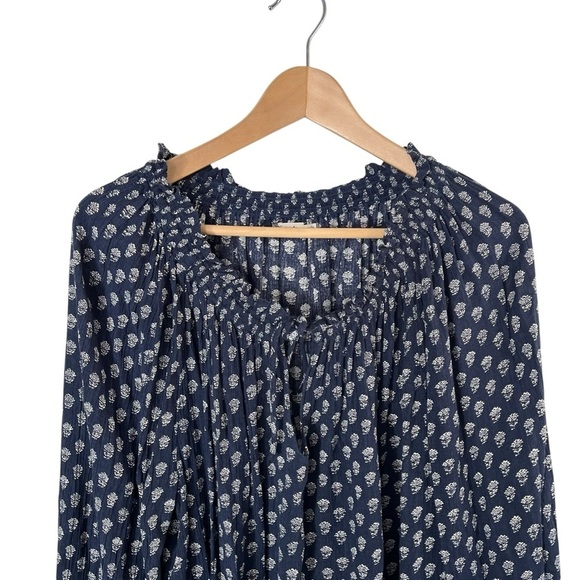 FAHERTY Emery Lotus Floral Print Blouse Top - Picture 5 of 11